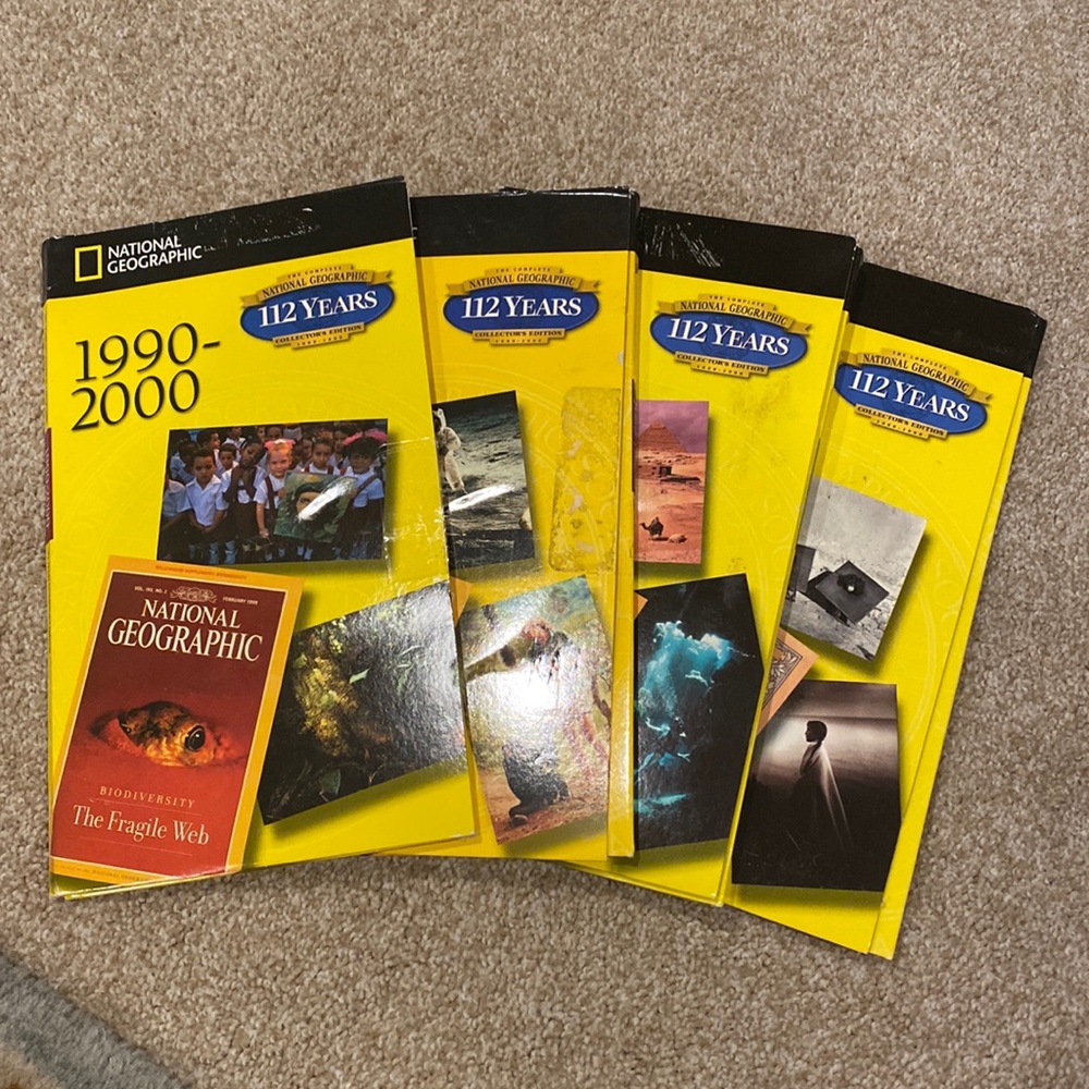 National Geographic 112 Years Collectors Edition CD Set.